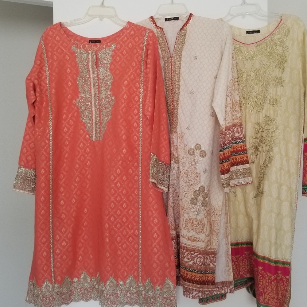 3 Kurtas Indian BUNDLE